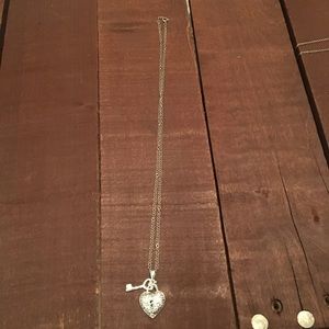Key Heart Necklace